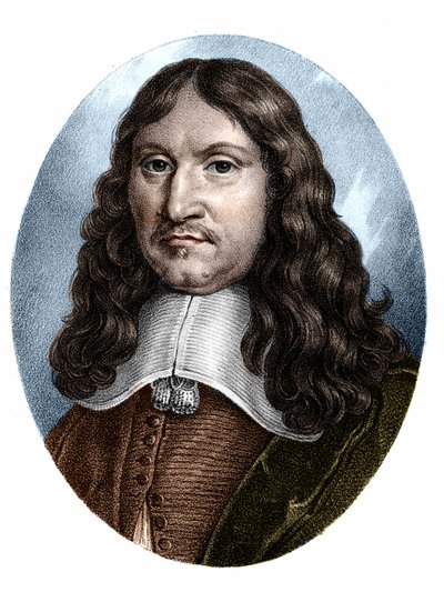 Retrato de François Eudes de Mezeray (1610-1683) historiador francês. de Unknown artist