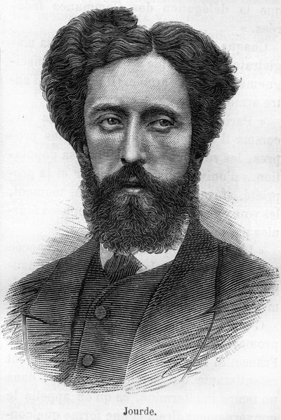 Retrato de François Jourde. Revolucionário francês 1843-1893. de Unknown artist