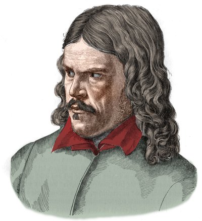 Retrato do poeta Friedrich Ruckert e do tradutor orientalista alemão (1788-1866). de Unknown artist