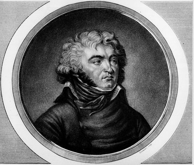 Retrato do General Jean Baptiste Kleber (1753-1800). Gravura em "Colecção completa de pinturas históricas da revolução francesa, em três volumes". 1804. de Unknown artist