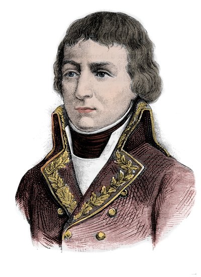 Retrato do General Leonard Mathurin Duphot 1769-1797 de Unknown artist