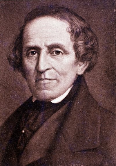 Retrato de Giacomo Meyerbeer (gravura) de Unknown artist