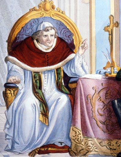 Retrato de Gregório XVI (1745 - 1846). de Unknown artist