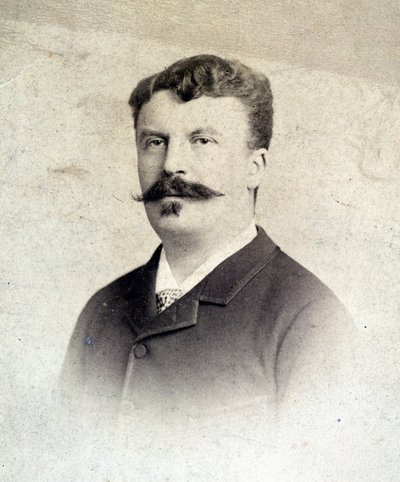 Retrato de Guy de Maupassant de Unknown artist
