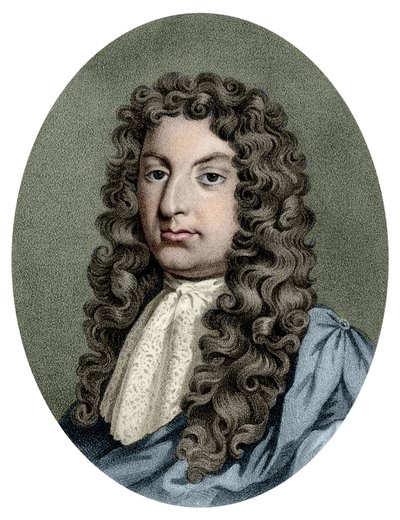 Retrato de Henry Purcell (1659 - 1695), compositor britânico. de Unknown artist
