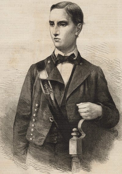 Retrato de Sua Majestade George I (1863-1913), Rei da Grécia. de Unknown artist