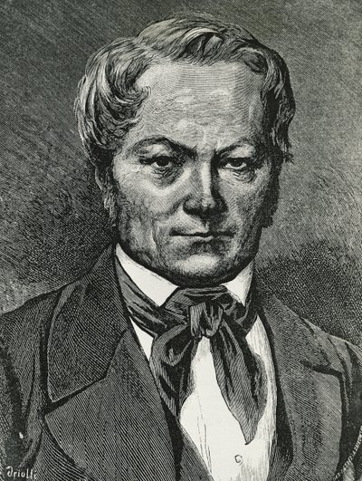 Retrato de Ignacy Chodzko (gravura) de Unknown artist