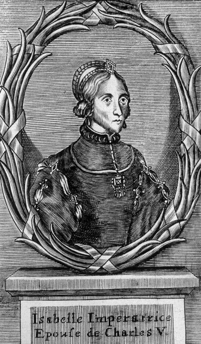 Retrato de Isabelle, Imperadora e Esposa de Carlos V - n.d. de Unknown artist