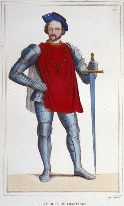 Retrato de Jacques de Chabannes Lord of LA PALICE. Marechal da França 1470-1525. de Unknown artist
