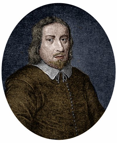 Retrato de Jakob Bohme (ou Boehme) (1575-1624) filósofo e místico alemão. Gravura do século XVII. de Unknown artist