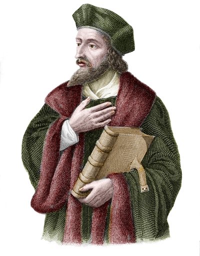 Retrato de Jan Hus (ou Jean Huss de Unknown artist