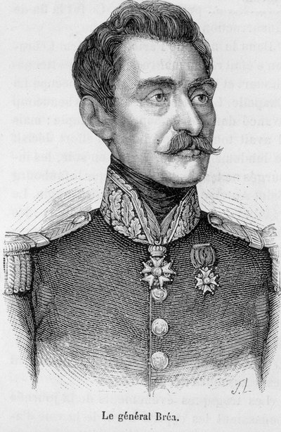 Retrato de Jean Baptiste Fidele Brea, general francês (1790-1848). de Unknown artist