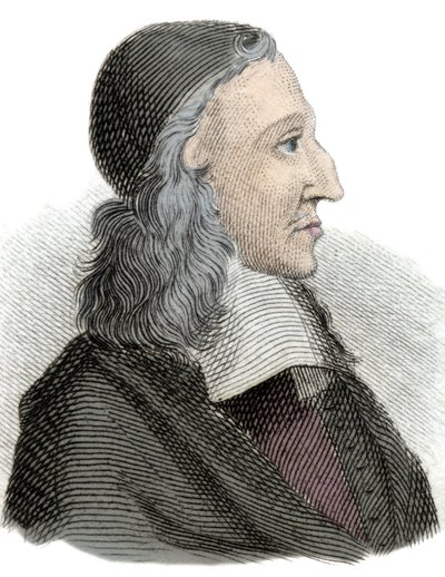 Retrato de Johan de Witt (Jean de Witt) (1625-1672) político, economista e matemático holandês Engraving do século XIX. de Unknown artist