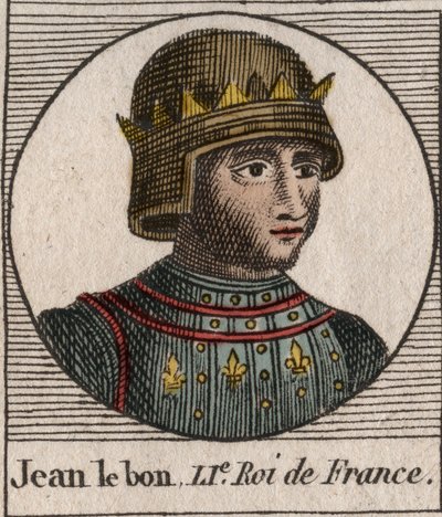 Retrato de João II, o Bom (1319-1364), Rei de França - Retrato de João II, 