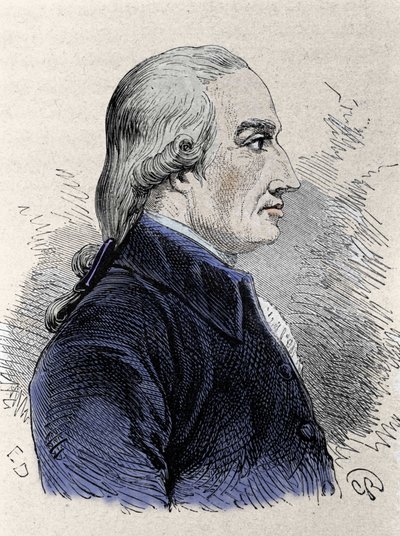 Retrato de Joseph Black (1728-1799), químico escocês. de Unknown artist