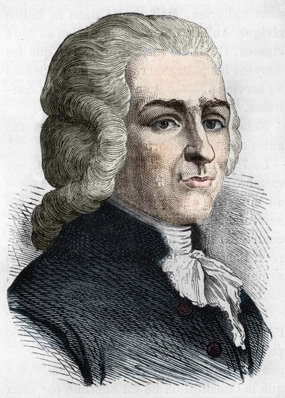 Retrato de Joseph Ignace Guillotin (1738-1814), médico e político francês de Unknown artist