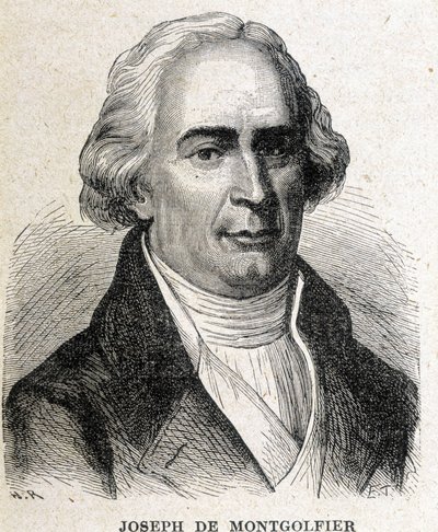 Retrato de Joseph de Montgolfier (1740 - 1810). de Unknown artist