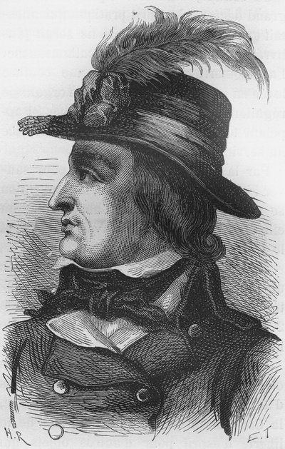Retrato de Lazare Nicolas Marguerite Carnot (1753-1823), político francês. de Unknown artist