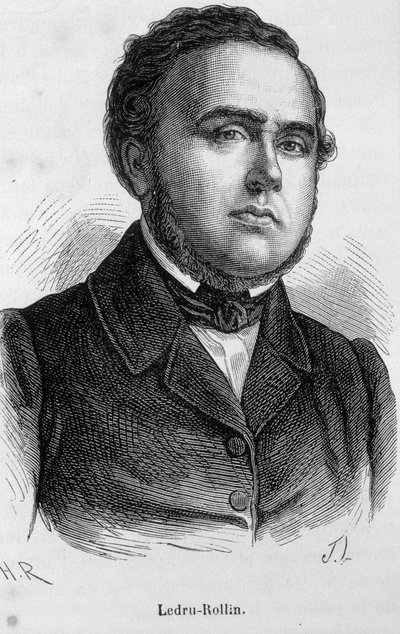 Retrato de Ledru Rollin (Ledru-Rollin), político francês (1807 - 1874) de Unknown artist