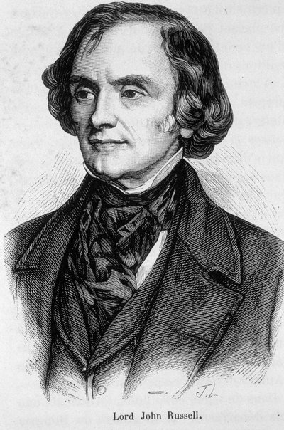 Retrato de Lord John Russel de Unknown artist