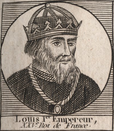Retrato de Luís I, o "Devoto" de Unknown artist