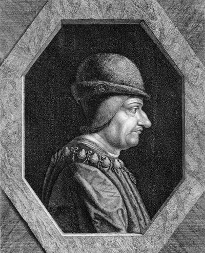 Retrato de Luís XI (1423 - 1483), Rei de França. de Unknown artist