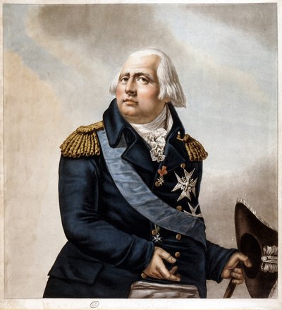 Retrato de Luís XVIII, c.1820 de Unknown artist