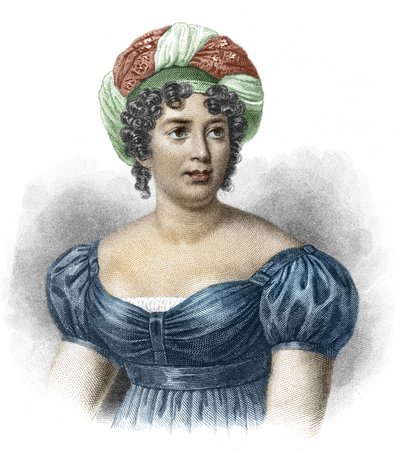 Retrato de Madame de Staël (1766-1817), Mulher de Letras de Unknown artist