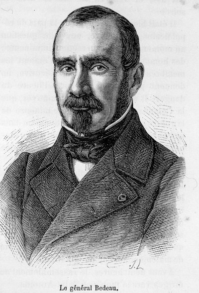 Retrato de Marie Alphonse Bedeau, general francais (1804 - 1863). de Unknown artist