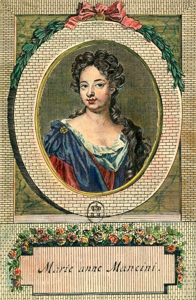 Retrato de Marie Anne Mancini de Unknown artist