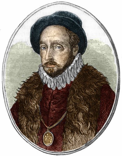 Retrato de Michel de Montaigne (1533-1592), escritor francês. de Unknown artist