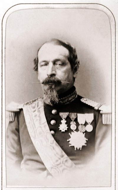 Retrato de Napoleão III. Fotografia do século XIX. de Unknown artist