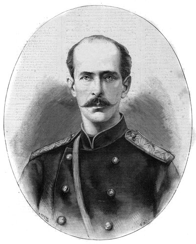 Retrato de Nicholas Maximilianovich de Leuchtenberg, Duque de Leuchtenberg e Príncipe Romanovsky (1843-1891) - O ilustre diário de 1891 de Unknown artist