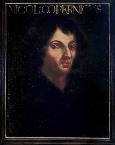 Retrato de Nicolas Copérnico (Nicolaus Copérnico de Unknown artist
