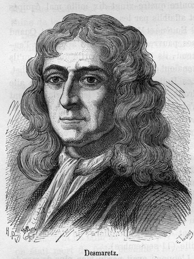 Retrato de Nicolas Desmarets ou Desmaretz, senhor de Maillebois e sobrinho de Colbert. 1648-1721 de Unknown artist