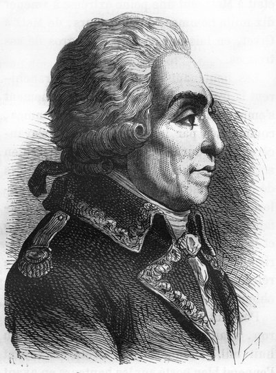 Retrato de Nicolas Luckner (1722-1794) Marechal de França. de Unknown artist