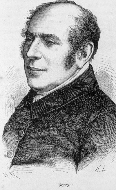 Retrato de Pierre Antoine (Pierre-Antoine) Berryer (1790-1868) (Berryer fils), advogado e político francês de Unknown artist