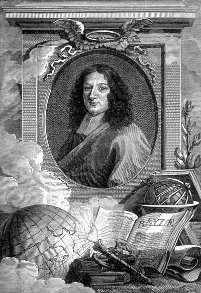 Retrato de Pierre Bayle (1647 - 1706) escritora e filósofa francesa. de Unknown artist