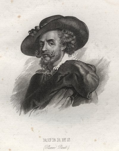 Retrato de Pierre Paul (Pierre-Paul) Rubens (ou Peter Paul ou Petrus Paulus) (1577-1640) de Unknown artist