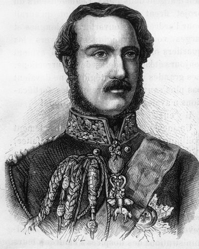 Retrato do Príncipe Alberto, Príncipe da Inglaterra e Irlanda (1819-1861). de Unknown artist