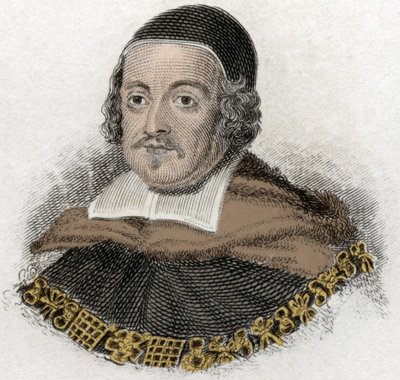 Retrato de Sir Matthew Hale (1609 - 1676) Juiz e advogado inglês de Unknown artist