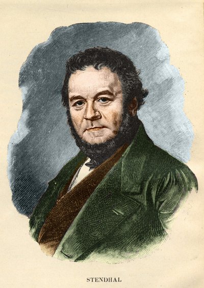 Retrato de Stendhal (Henry Beyle) (Grenoble de Unknown artist