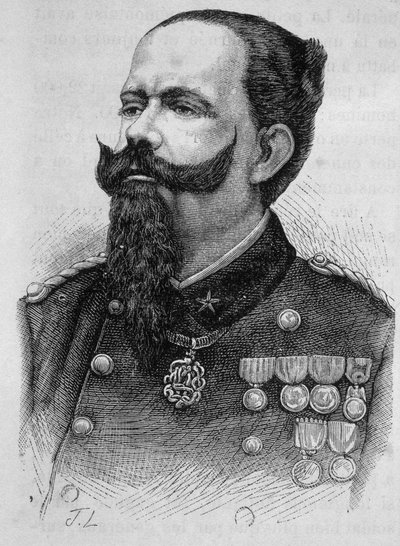 Retrato de Victor Emmanuel II (Vittorio Emanuele) (1820-1878). de Unknown artist