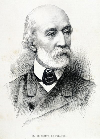 Retrato do Conde de Fallux (1811 - 1886), político francês. de Unknown artist