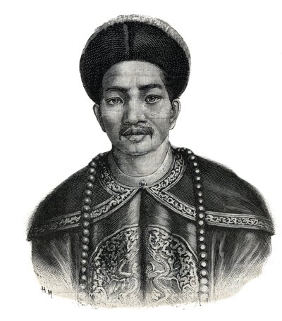 Retrato do Imperador do Japão, Mutsuhito (Meiji Tenno de Unknown artist