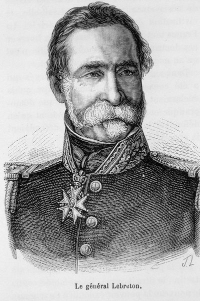 Retrato do General francês Lebreton. de Unknown artist