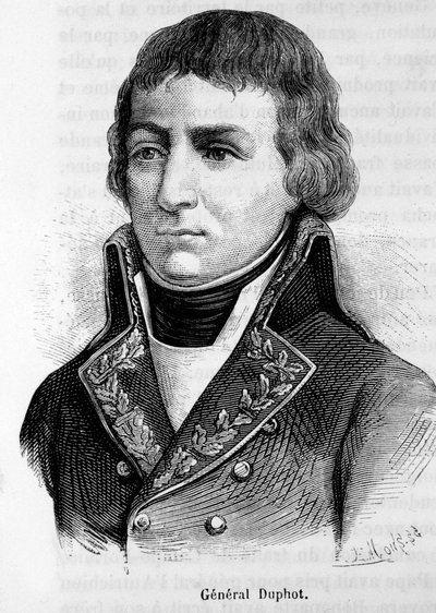 Retrato do General francês Leonard Mathurin Duphot. (1769-1797). de Unknown artist