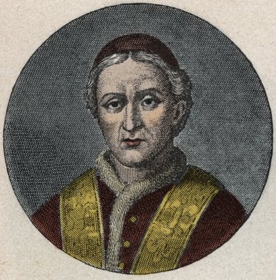 Retrato do Papa Leão XII (Leão, Leone) (1823-1829) de Unknown artist
