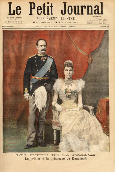 Retratos do Príncipe e Princesa da Dinamarca, Frederik VIII (Frederic VIII da Dinamarca de Unknown artist