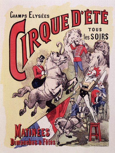 Cartaz para o Cirque d